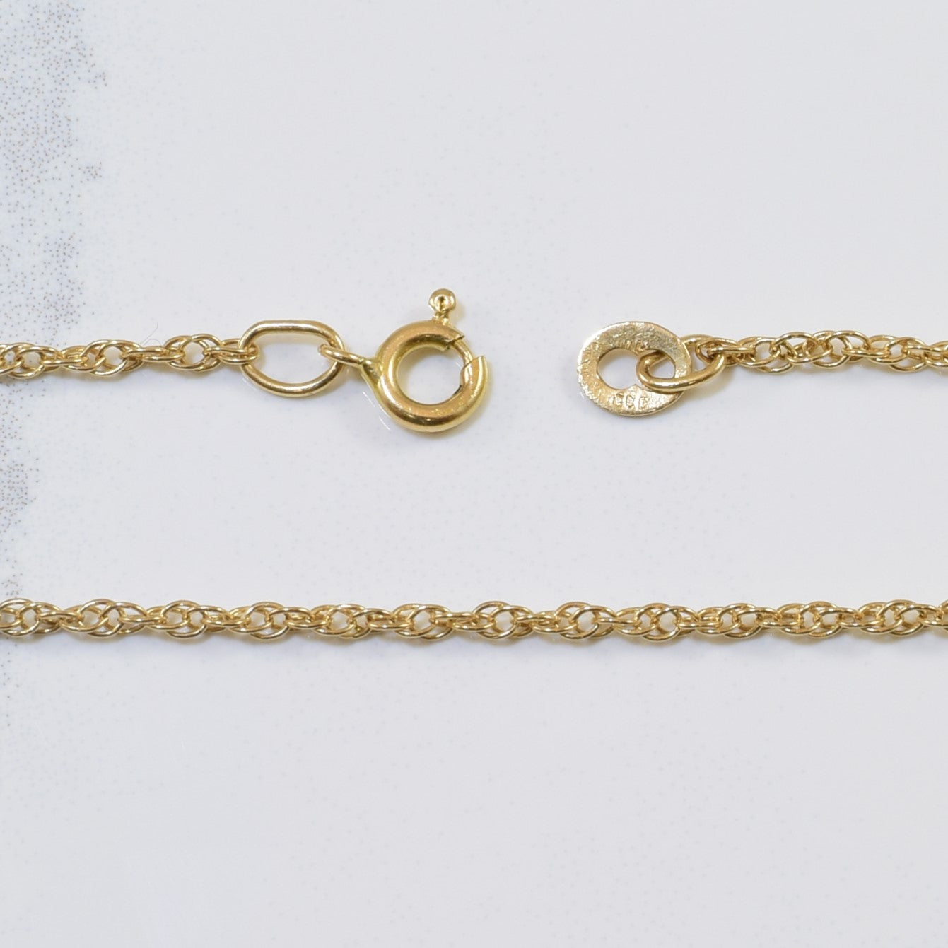 10k Yellow Gold Prince of Wales Chain | 19.5" |