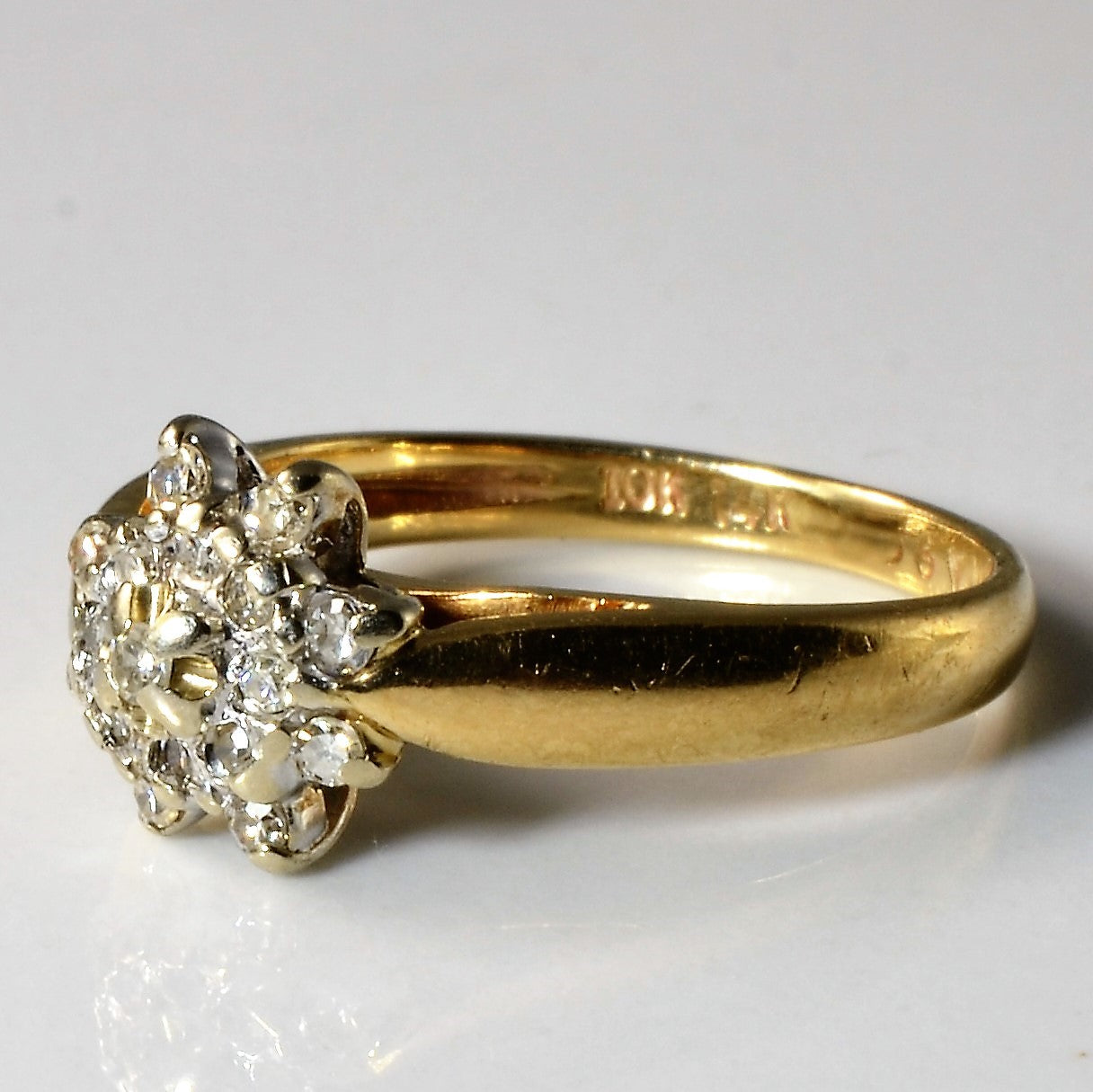 Diamond Cluster Ring | 0.065ctw | SZ 3.5 |
