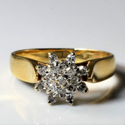 Diamond Cluster Ring | 0.25ctw | SZ 6 |