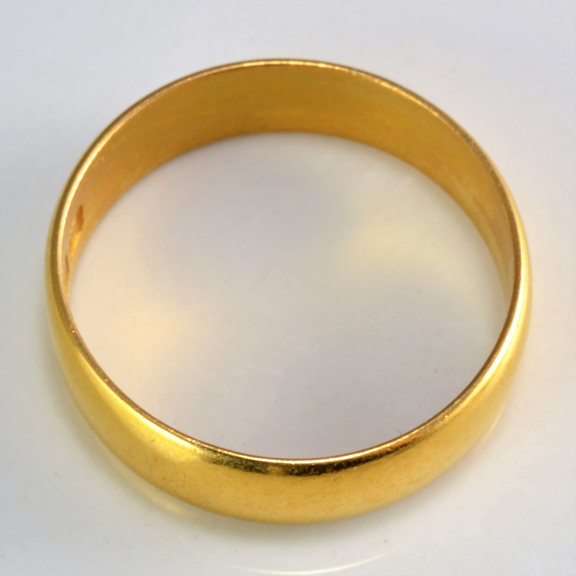 Early 1900's Plain Gold Band | SZ 7 |