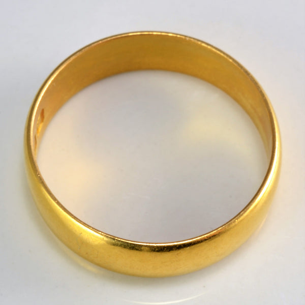 Early 1900's Plain Gold Band | SZ 7 |