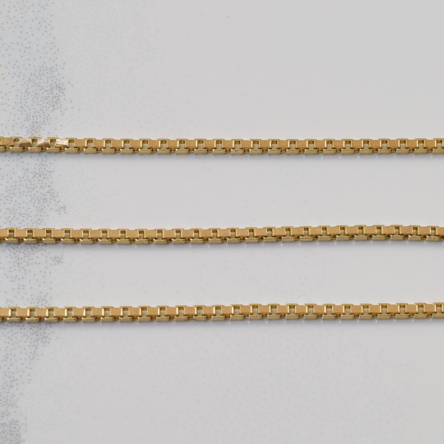 10k Yellow Gold Box Chain | 16" |