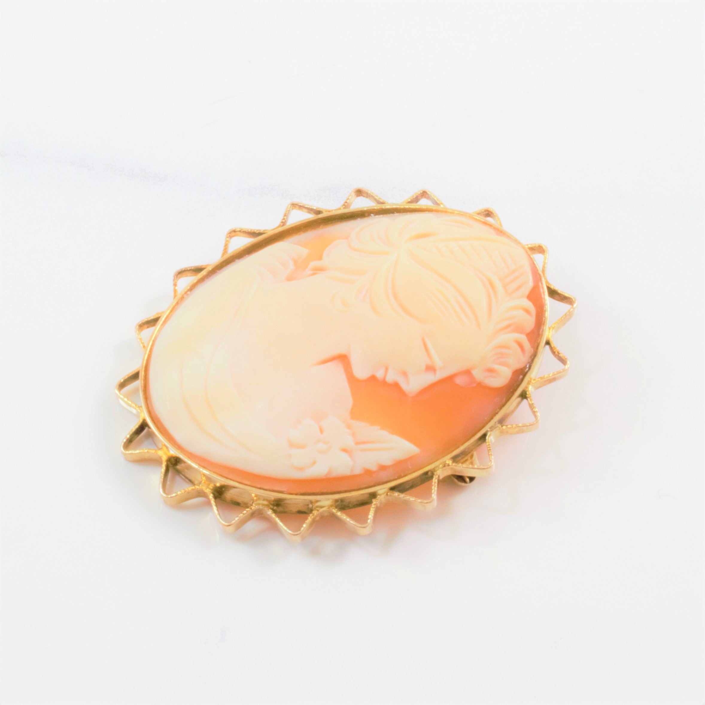 Convertible Cameo Pendant Brooch Circa 1930's