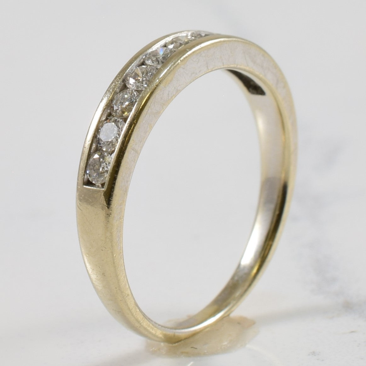 Channel Set Diamond Band | 0.24ctw | SZ 5.5 |