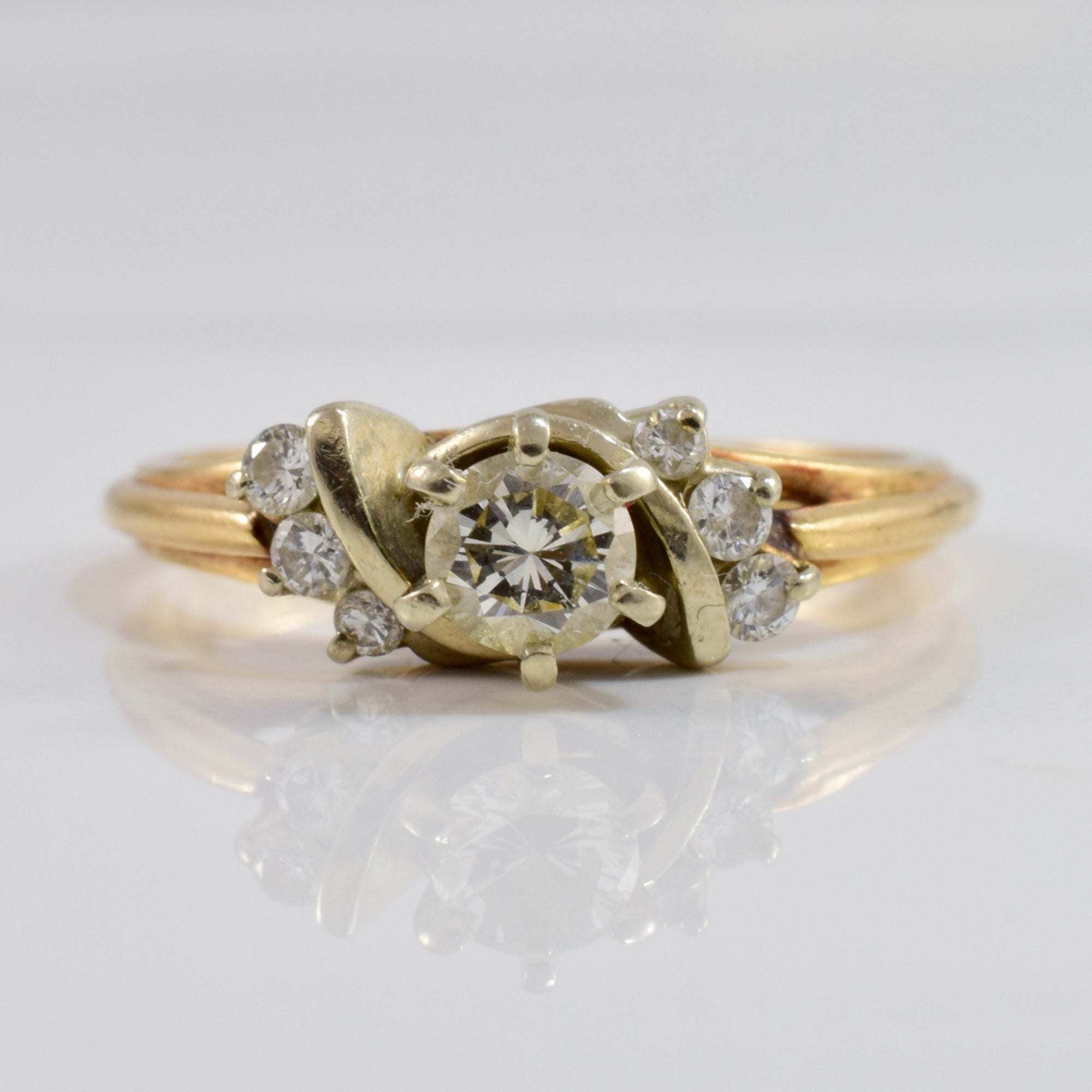 Diamond Engagement Ring | 0.35 ctw SZ 5.5 |