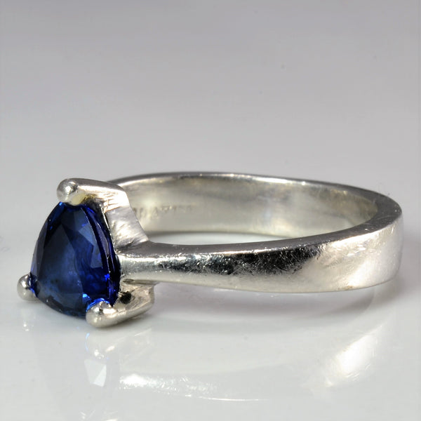 Trillion Cut Sapphire Ring | SZ 4 |