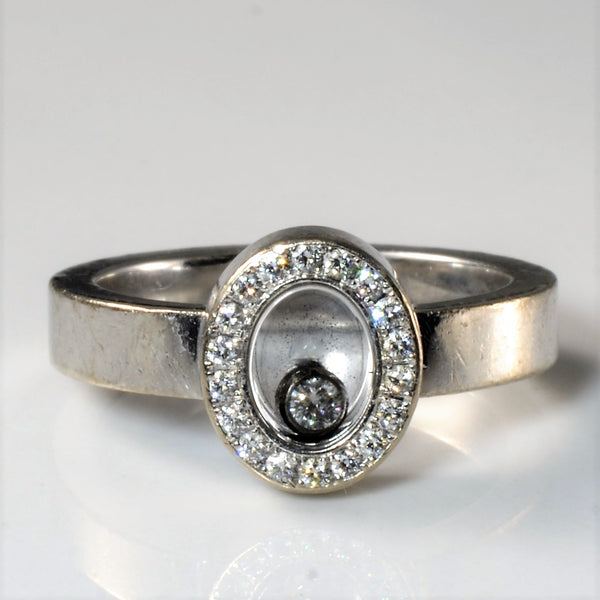 Chopard' Happy Diamonds Ring | 0.12ctw | SZ 5.75 |