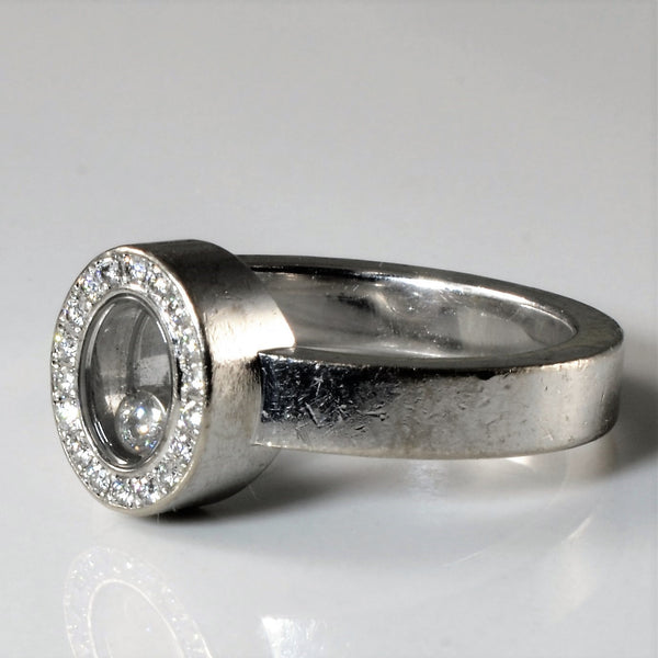 Chopard' Happy Diamonds Ring | 0.12ctw | SZ 5.75 |