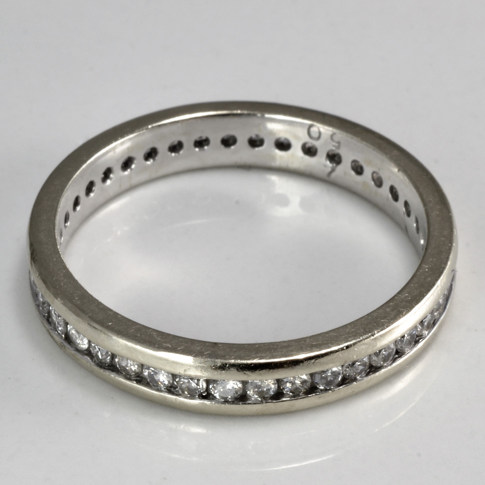 Channel Diamond Full Eternity Band | 0.40 ctw, SZ 6.75 |
