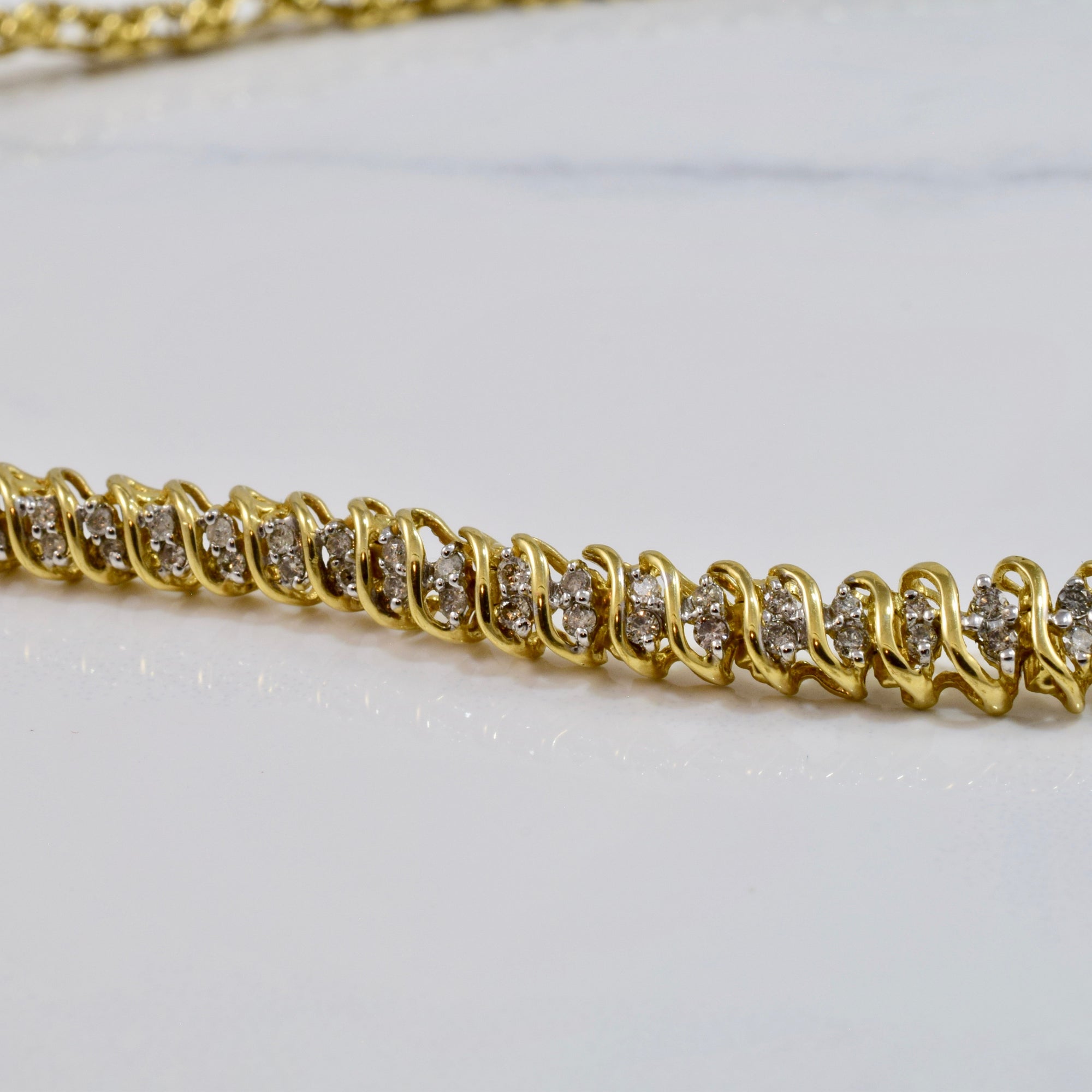 Large Diamond Necklace | 5.74 ctw SZ 16.5