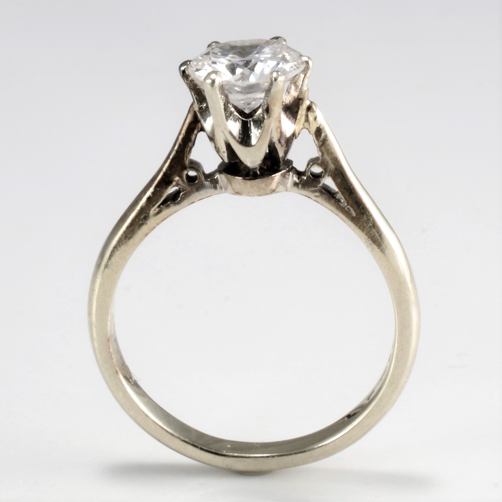 Canadian vintage engagement ring, antique engagement ring