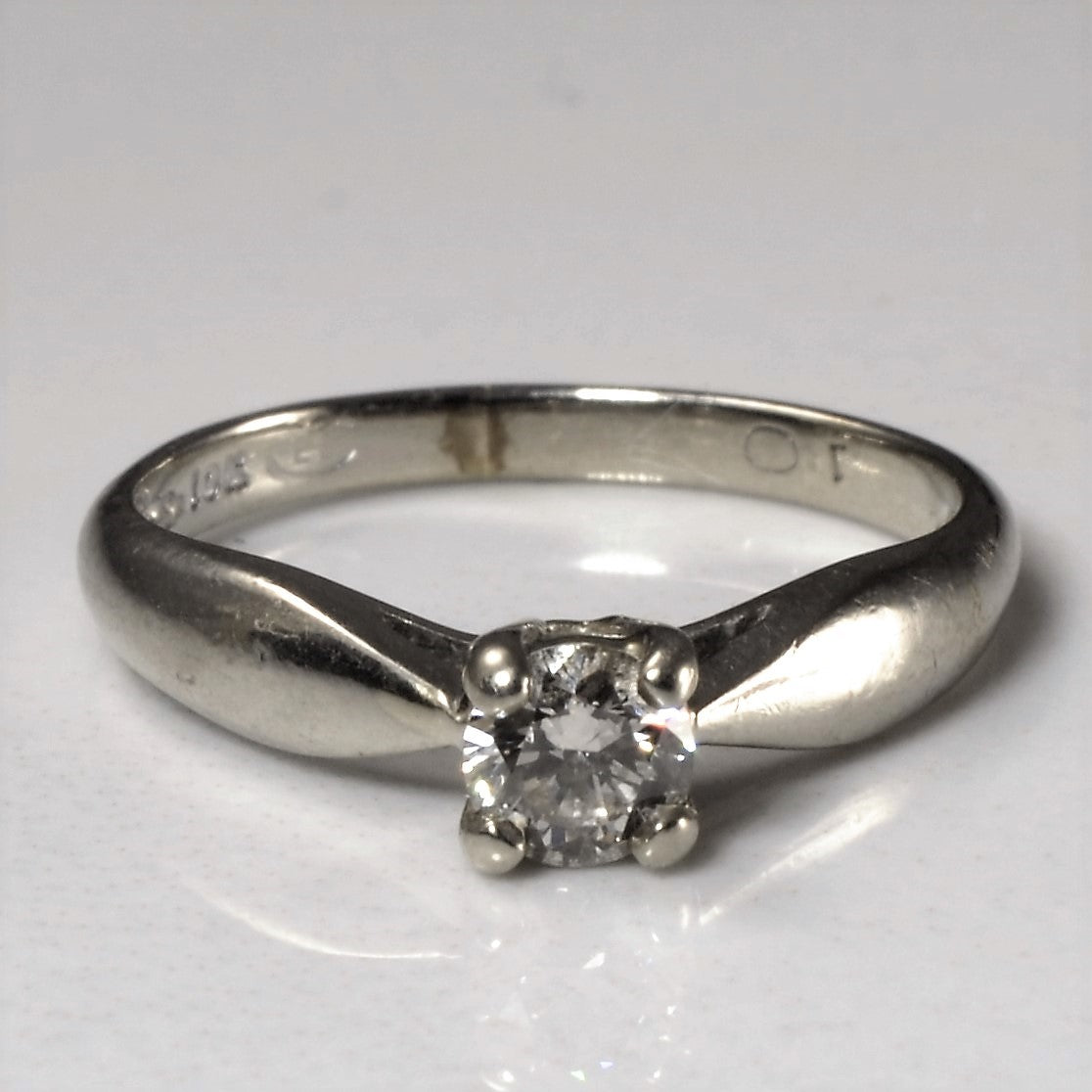 Solitaire Diamond Ring | 0.20ct | SZ 3.75 |