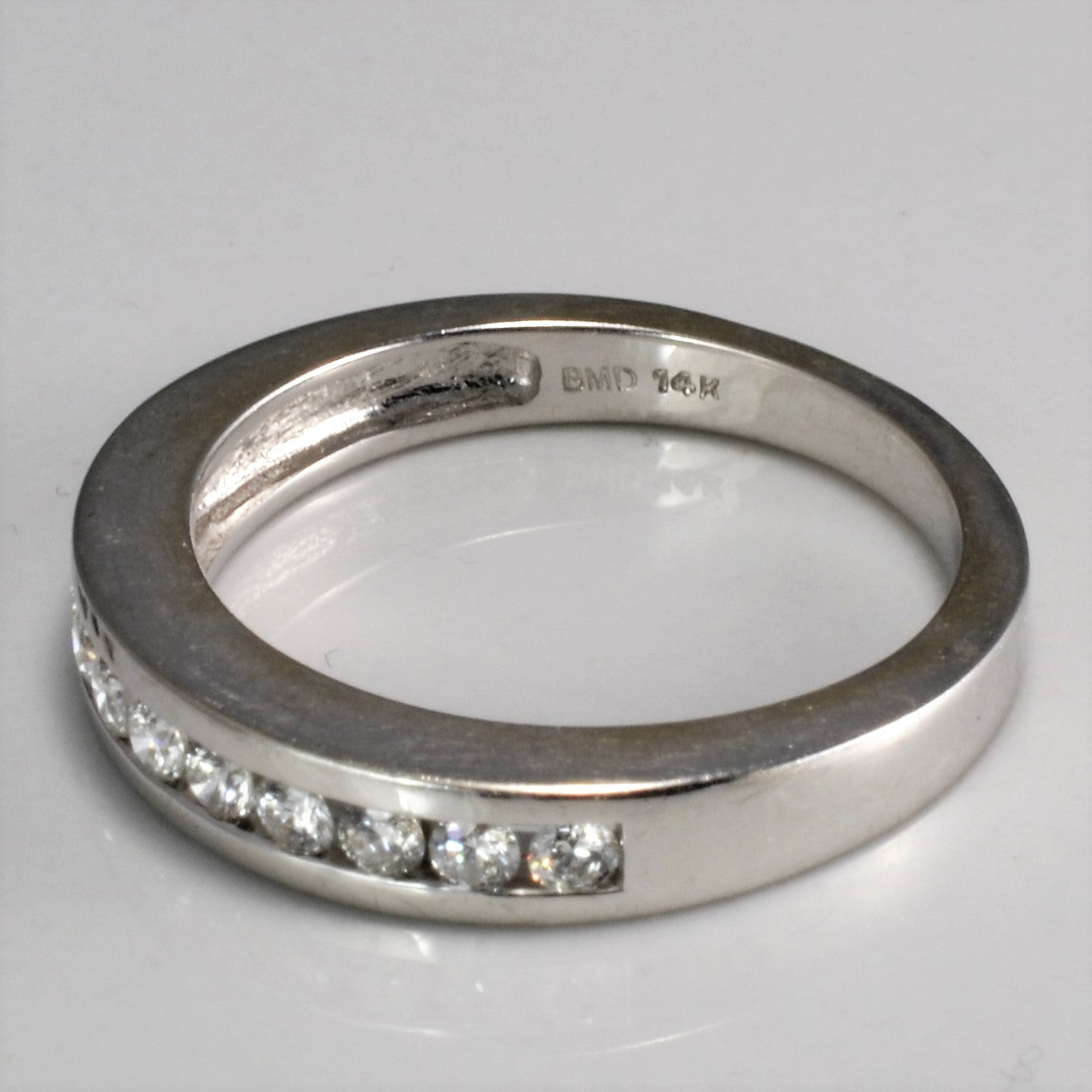 Channel Diamond Wedding Band | 0.30 ctw, SZ 6.5 |