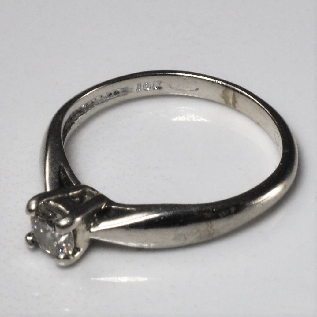 Solitaire Diamond Ring | 0.20ct | SZ 3.75 |