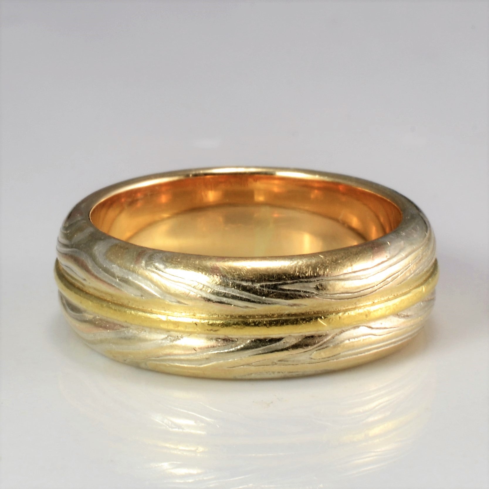 Two Tone Gold Heavy Band | SZ 4.5 |