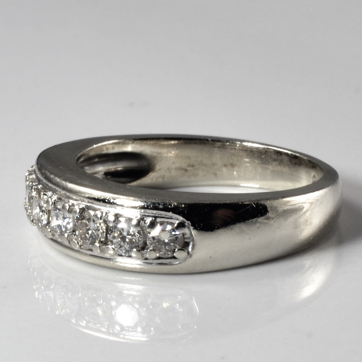 Birks' Seven Stone Diamond Ring | 0.28ctw | SZ 4.5 |