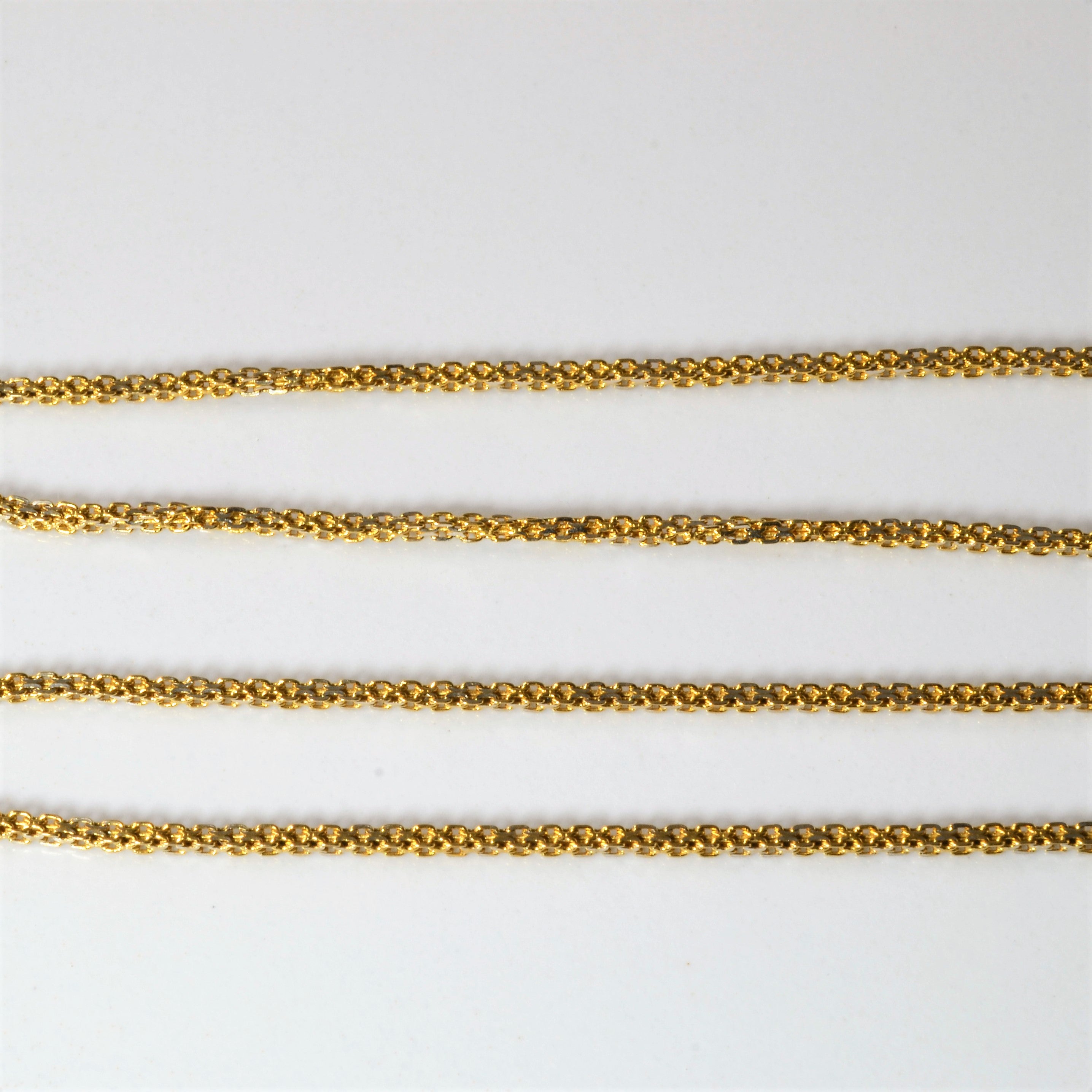 22k Yellow Gold Wheat Chain | 22" |