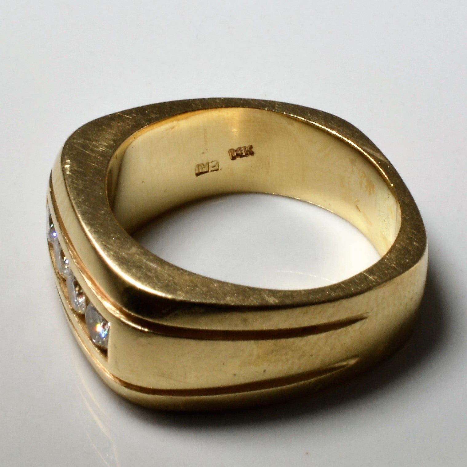 Channel Set Diamond Band | 0.52ctw | SZ 7.75 |