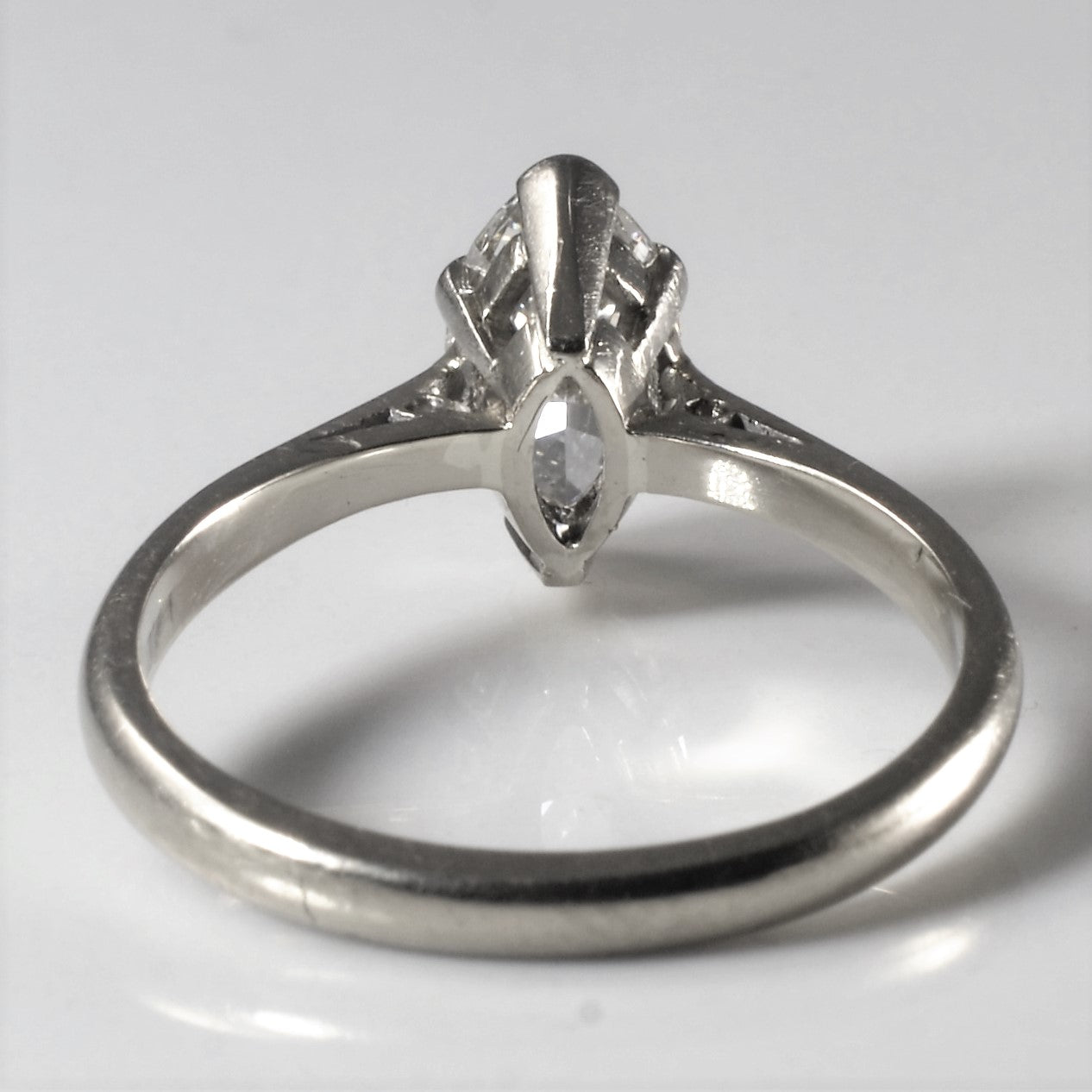 Solitaire Marquise Diamond Ring | 0.95ct | SZ 6.75 |