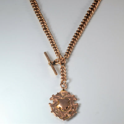 1918 Rose Gold Albert Chain | 15