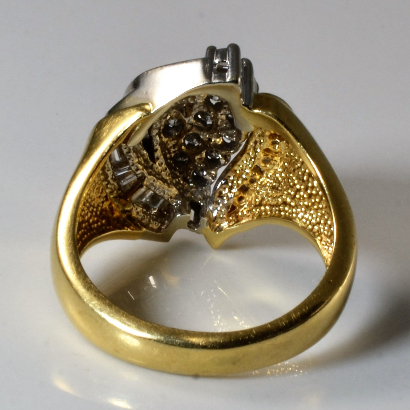 Twisted Diamond Cluster Ring | 0.47ctw | SZ 6.25 |