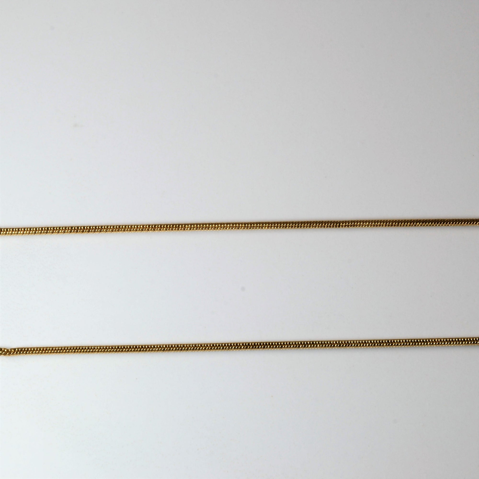 10k Yellow Gold Wheat Chain | 20