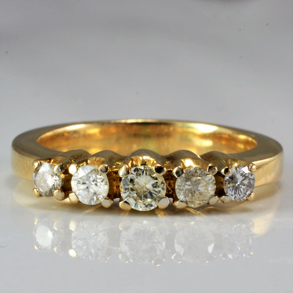 Five Stone Diamond Ring | 0.40 ctw, SZ 5.75 |