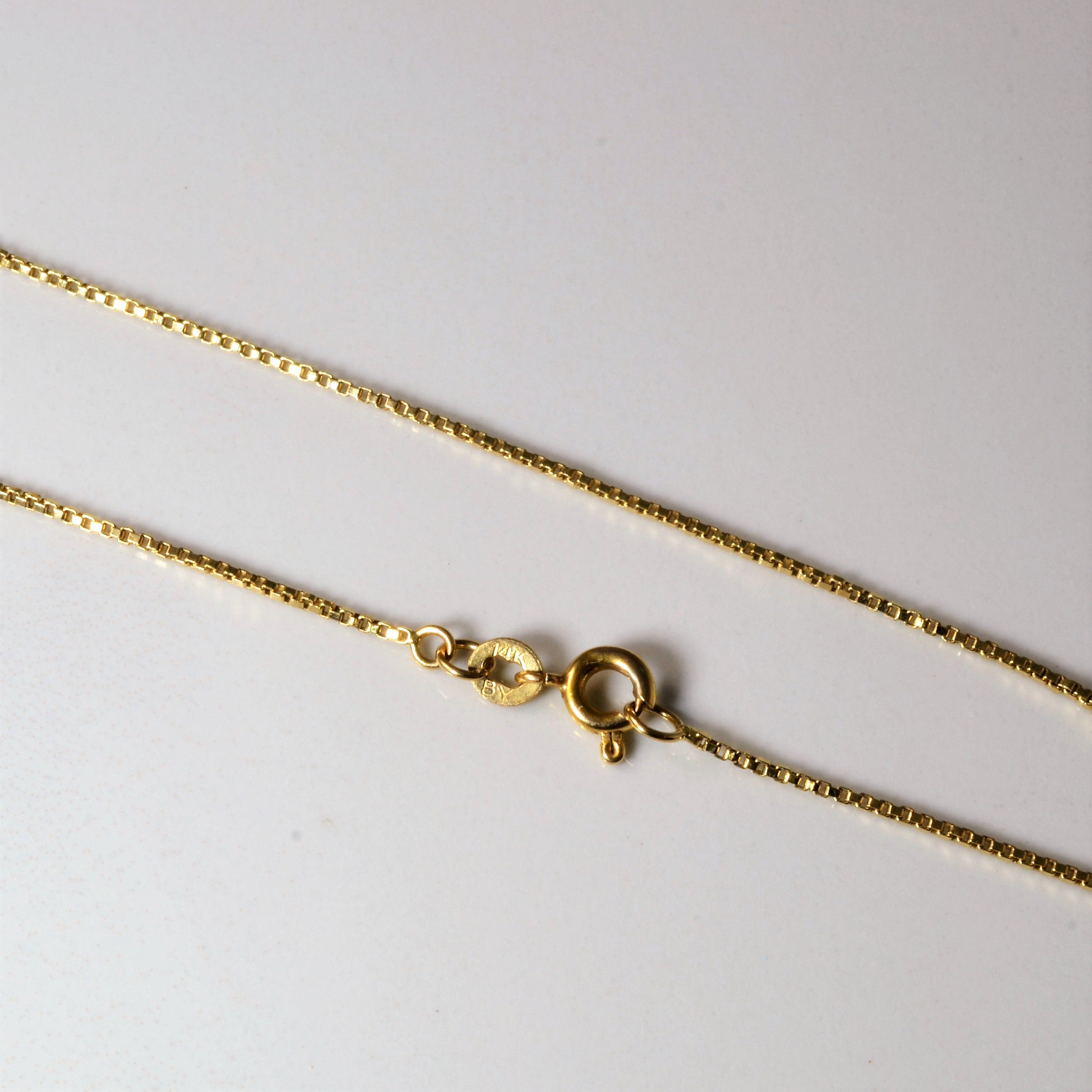 Chaîne en or jaune 14 carats | 21" | 