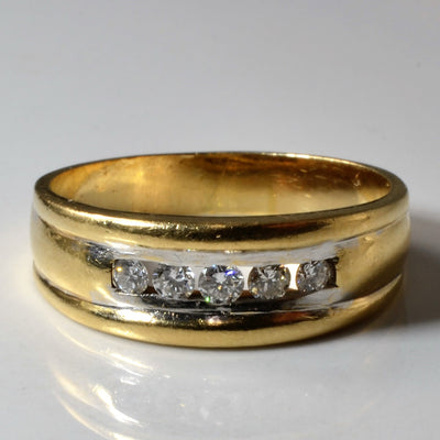 Five Stone Channel Band | 0.33ctw | SZ 11 |