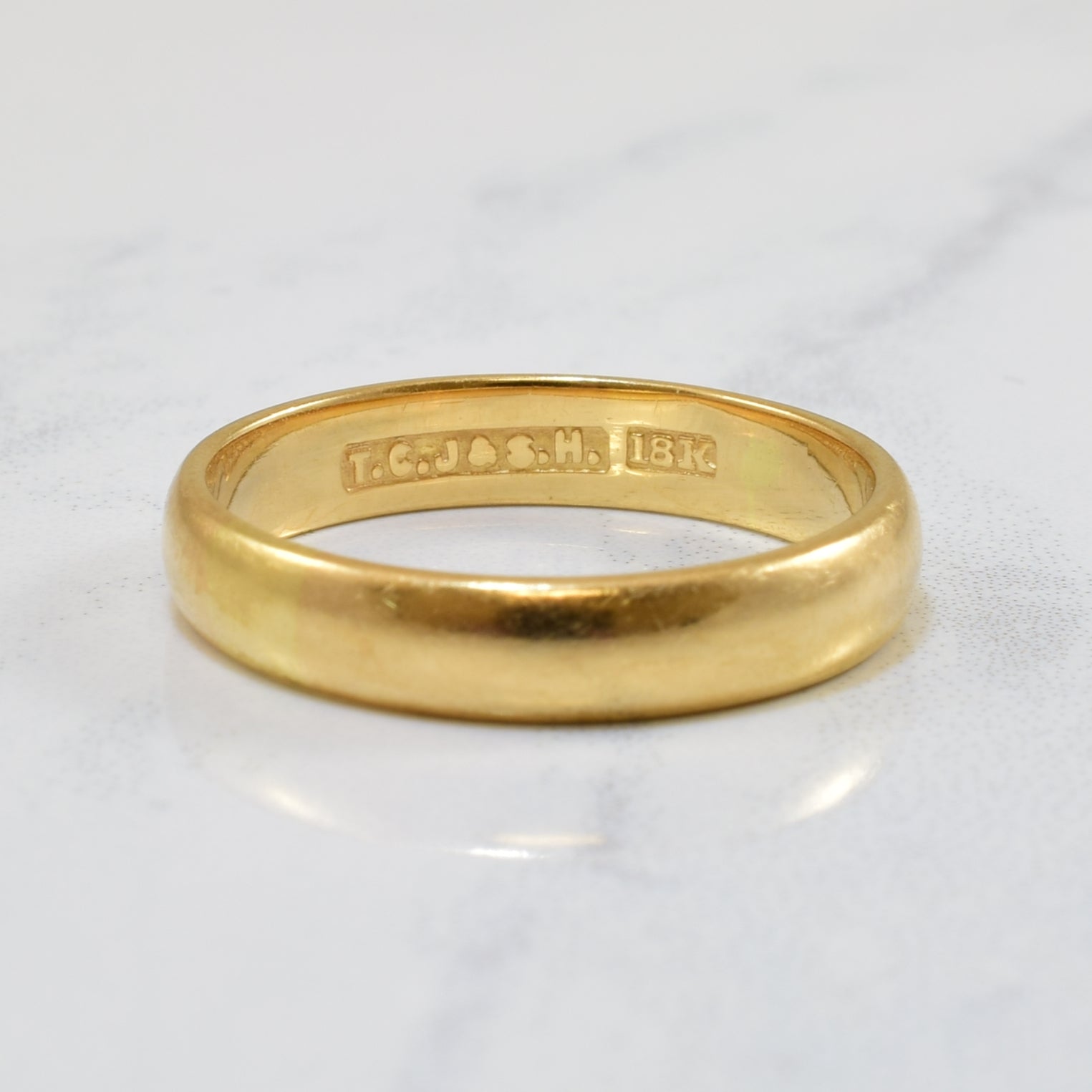 18k Yellow Gold Band | SZ 8 |