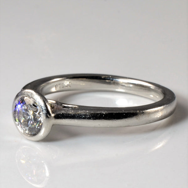 Half Carat Internally Flawless Diamond Engagement Ring | 0.50 ct | SZ 5.25 |
