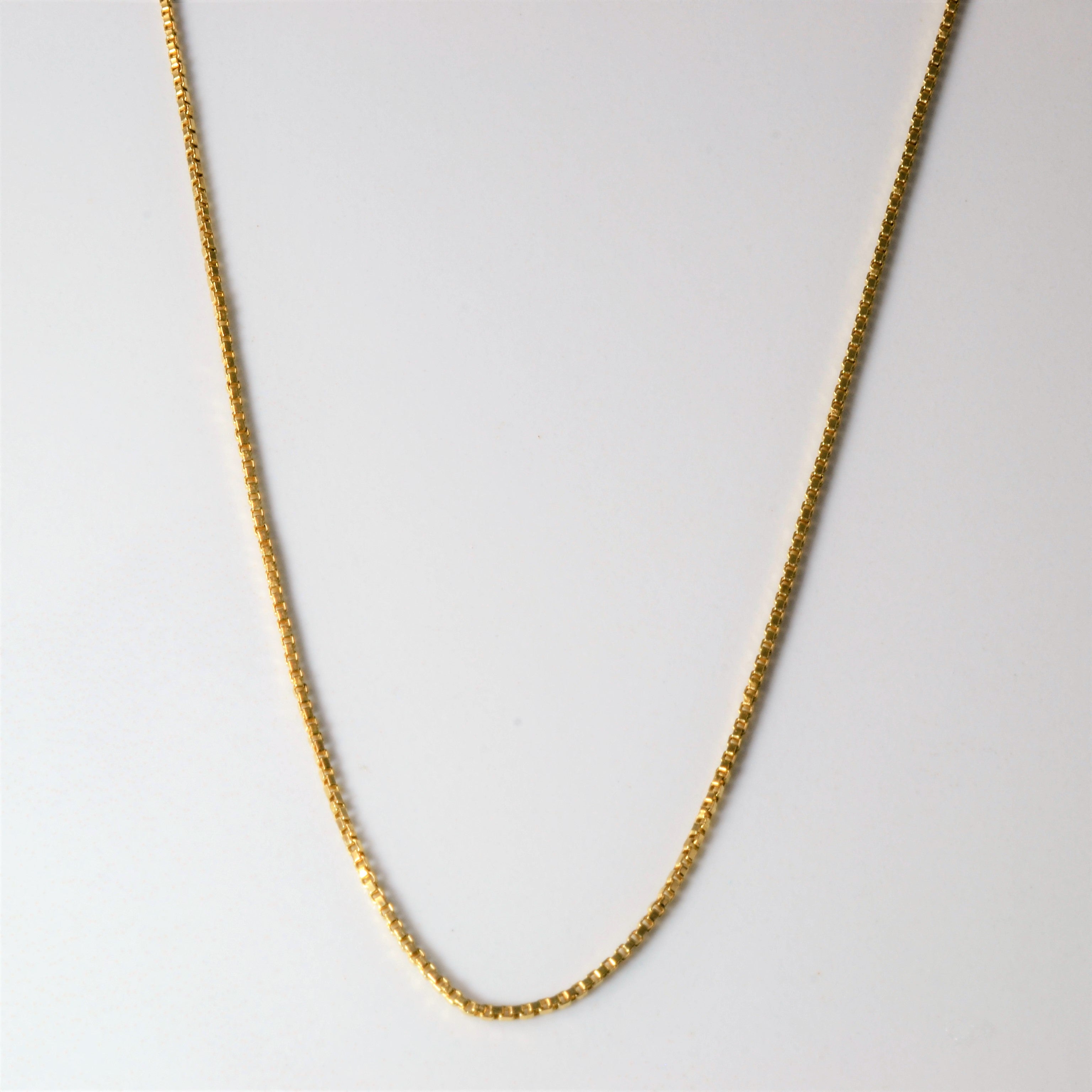 Chaîne en or jaune 14 carats | 21" | 
