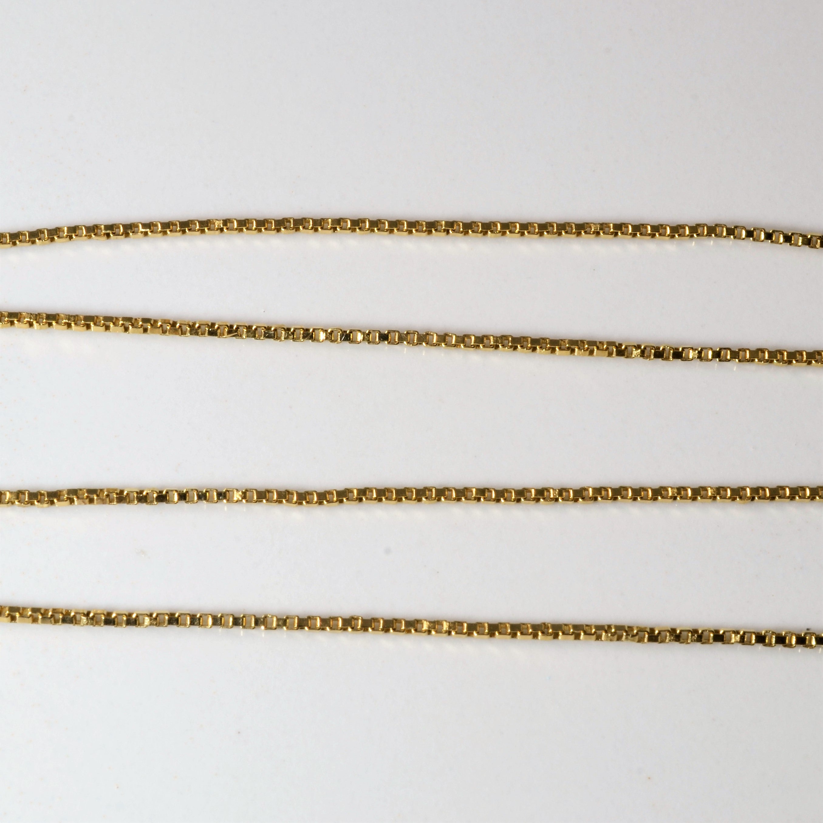 Chaîne en or jaune 14 carats | 21" | 