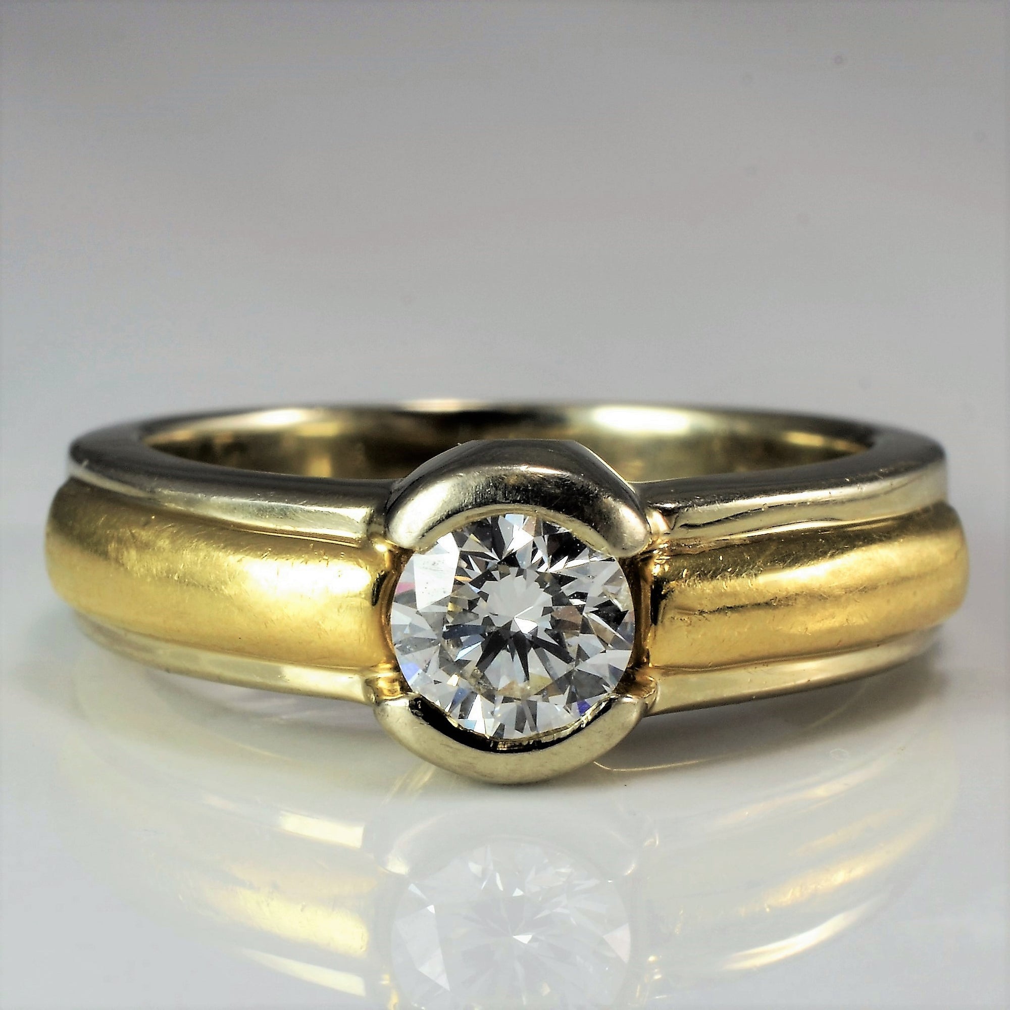 Spence Diamonds' Semi Bezel Set Engagement Ring | 0.50ct | SZ 6.75 |
