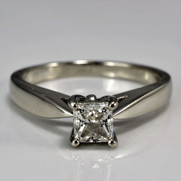 Classic Tapered Princess Engagement Ring | 0.45 ct, SZ 6.5 |