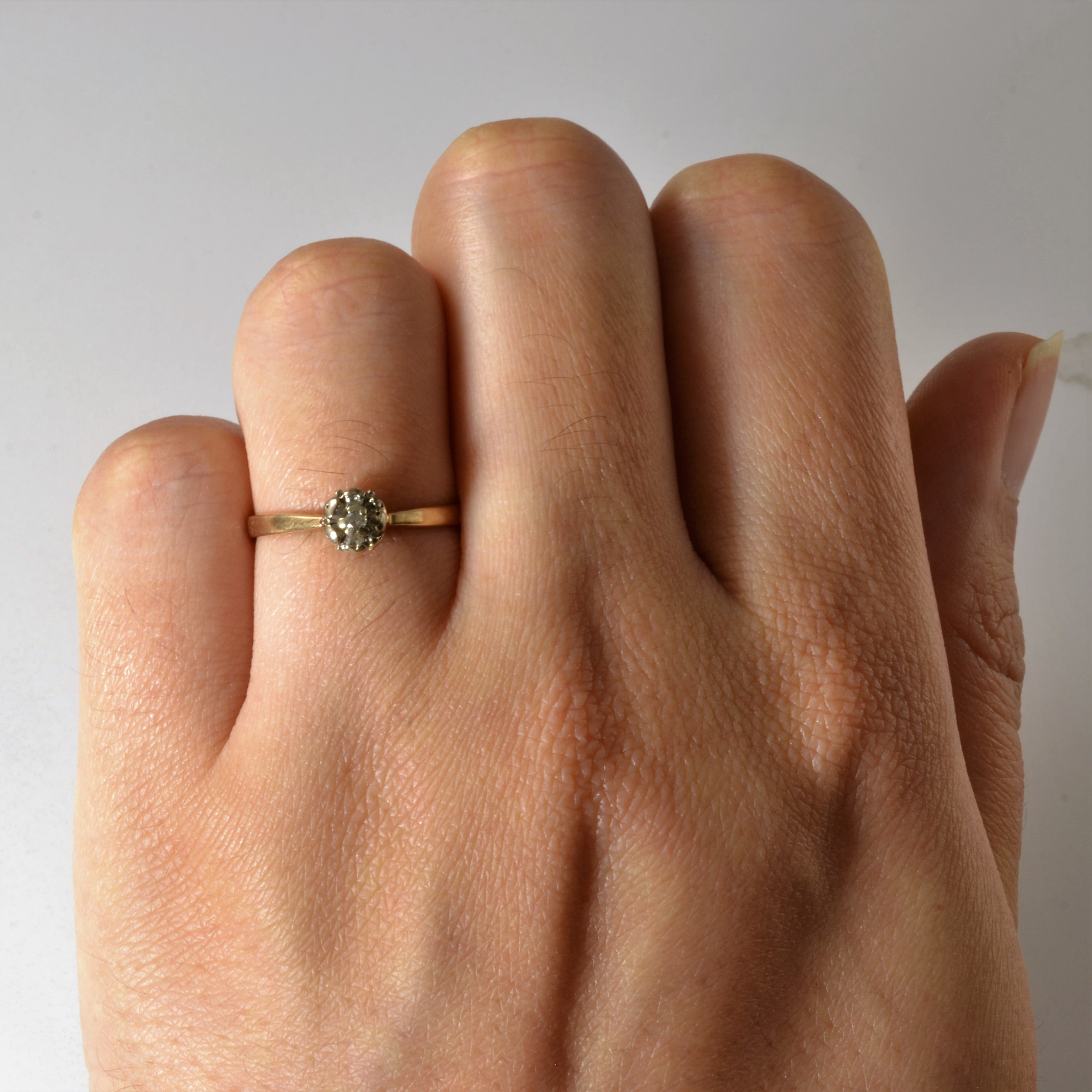Cluster Diamond Ring | 0.08ctw | SZ 6 |
