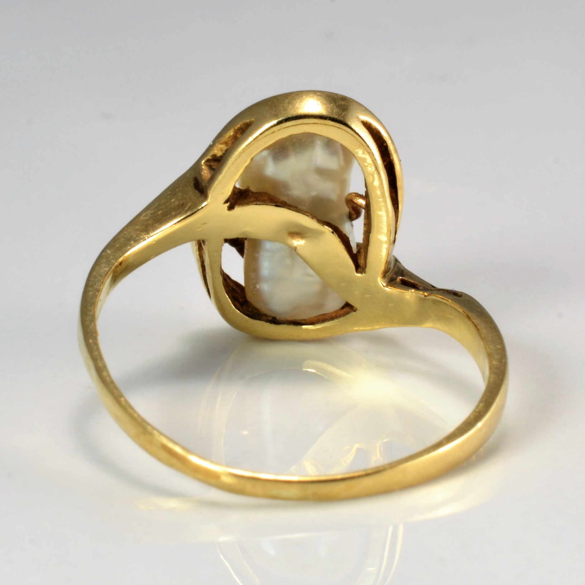 Baroque Pearl Vintage Ring | SZ 5.75 |