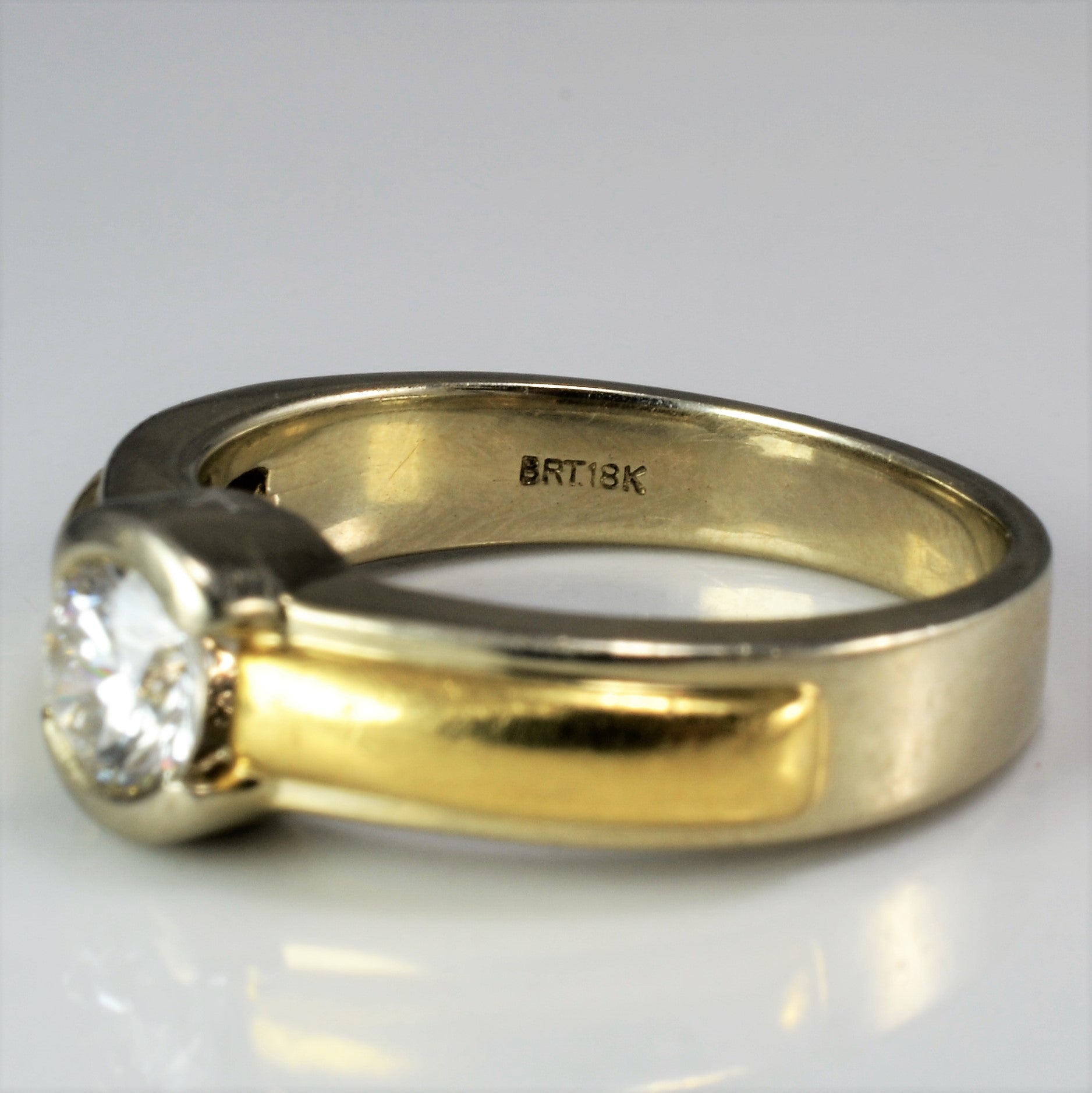 Spence Diamonds' Semi Bezel Set Engagement Ring | 0.50ct | SZ 6.75 |