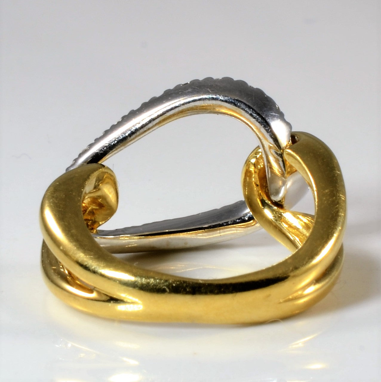 Pave Diamond Knot Ring | 0.40ctw | SZ 4.5 |