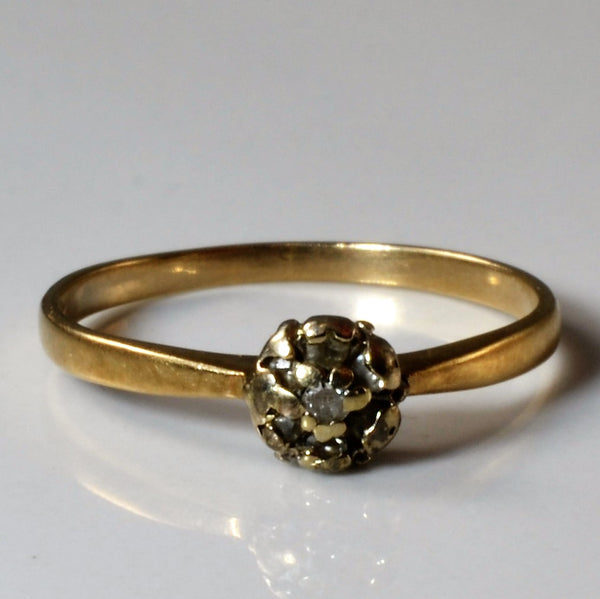 Cluster Diamond Ring | 0.08ctw | SZ 6 |