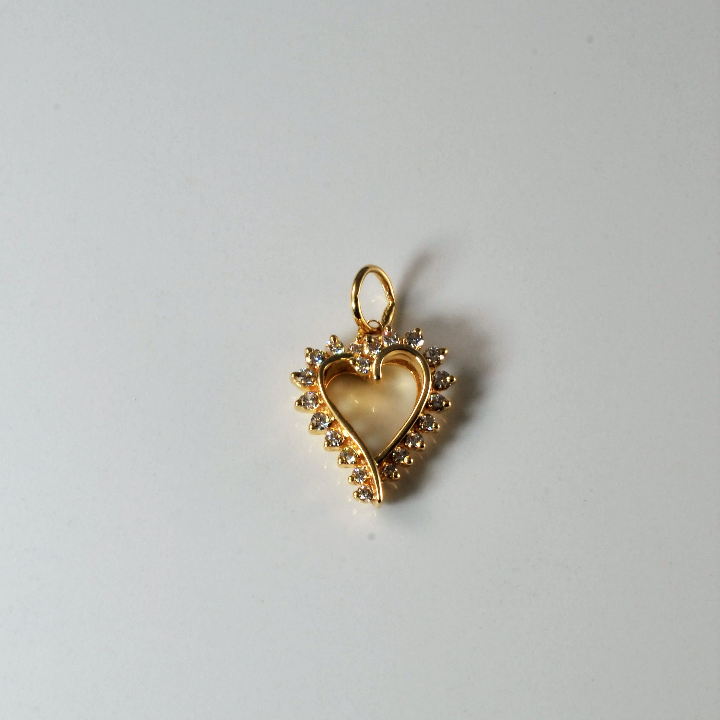 Diamond Heart Pendant | 0.28ctw |