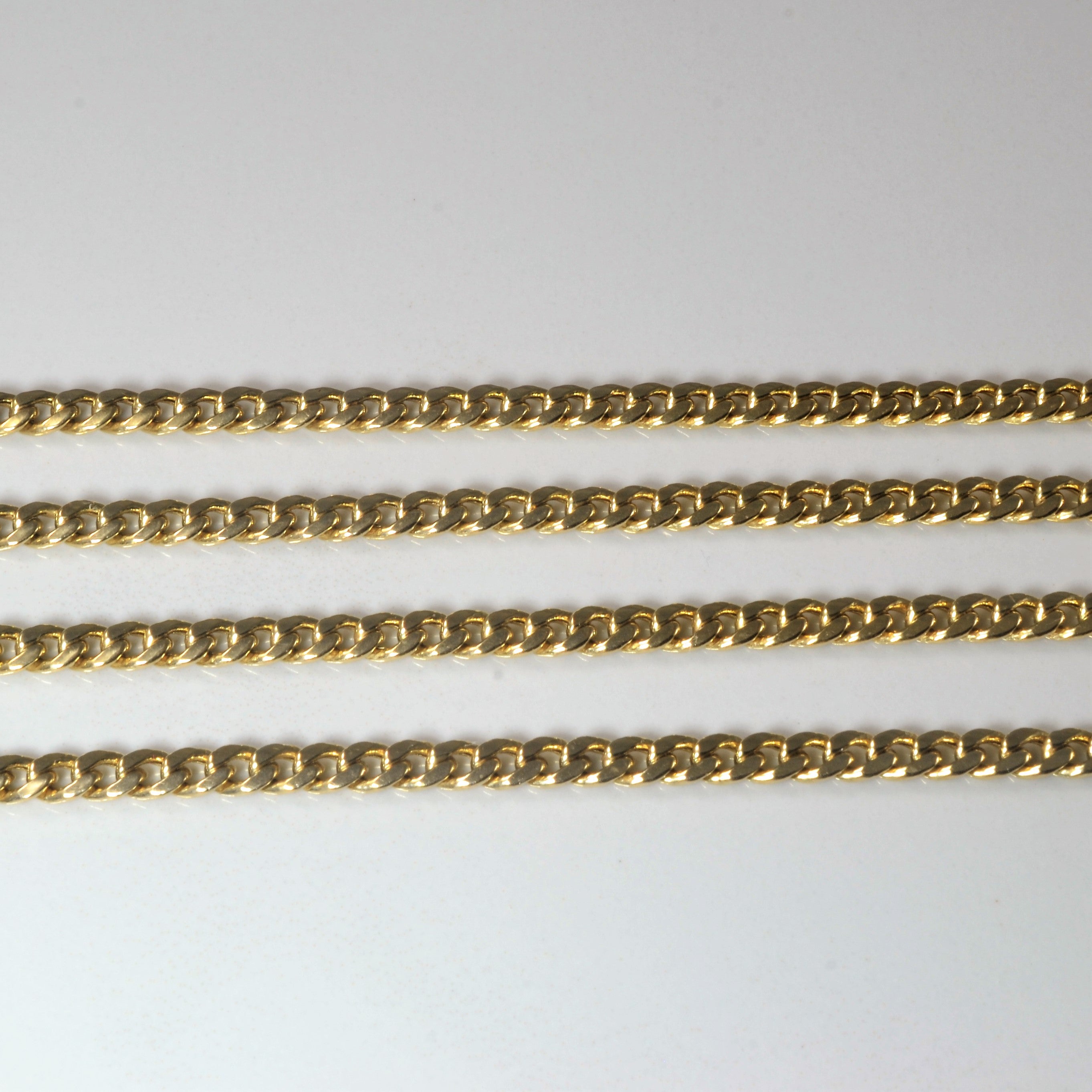 10k Yellow Gold Curb Chain | 28" |