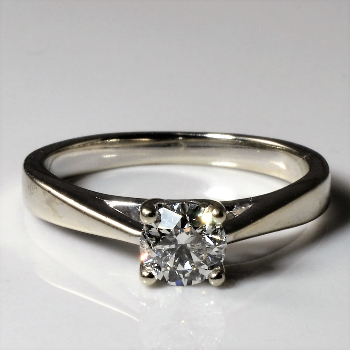 Canadian Diamond Solitaire Engagement Ring | 0.52ct | SZ 5.75 |