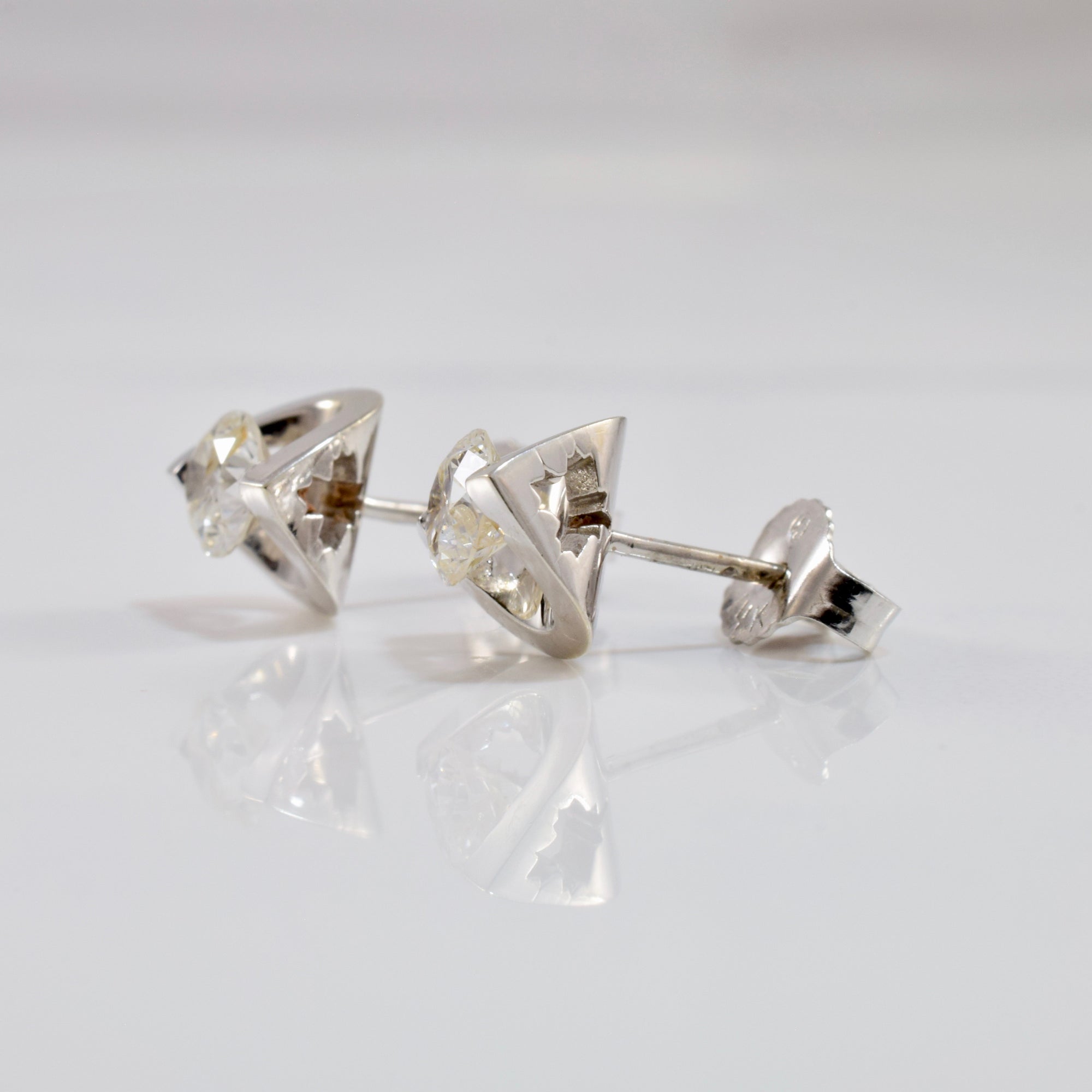 Canadian Diamond Stud Earrings | 0.66 ctw |