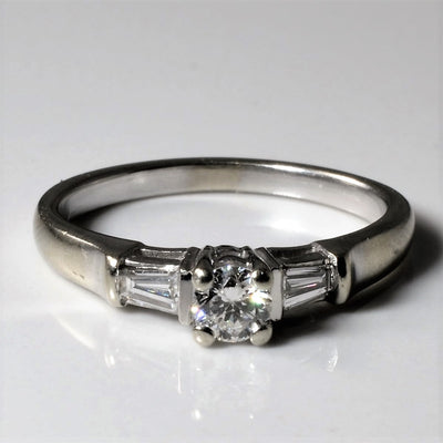 Three Stone Diamond Ring | 0.37ctw | SZ 5.5 |