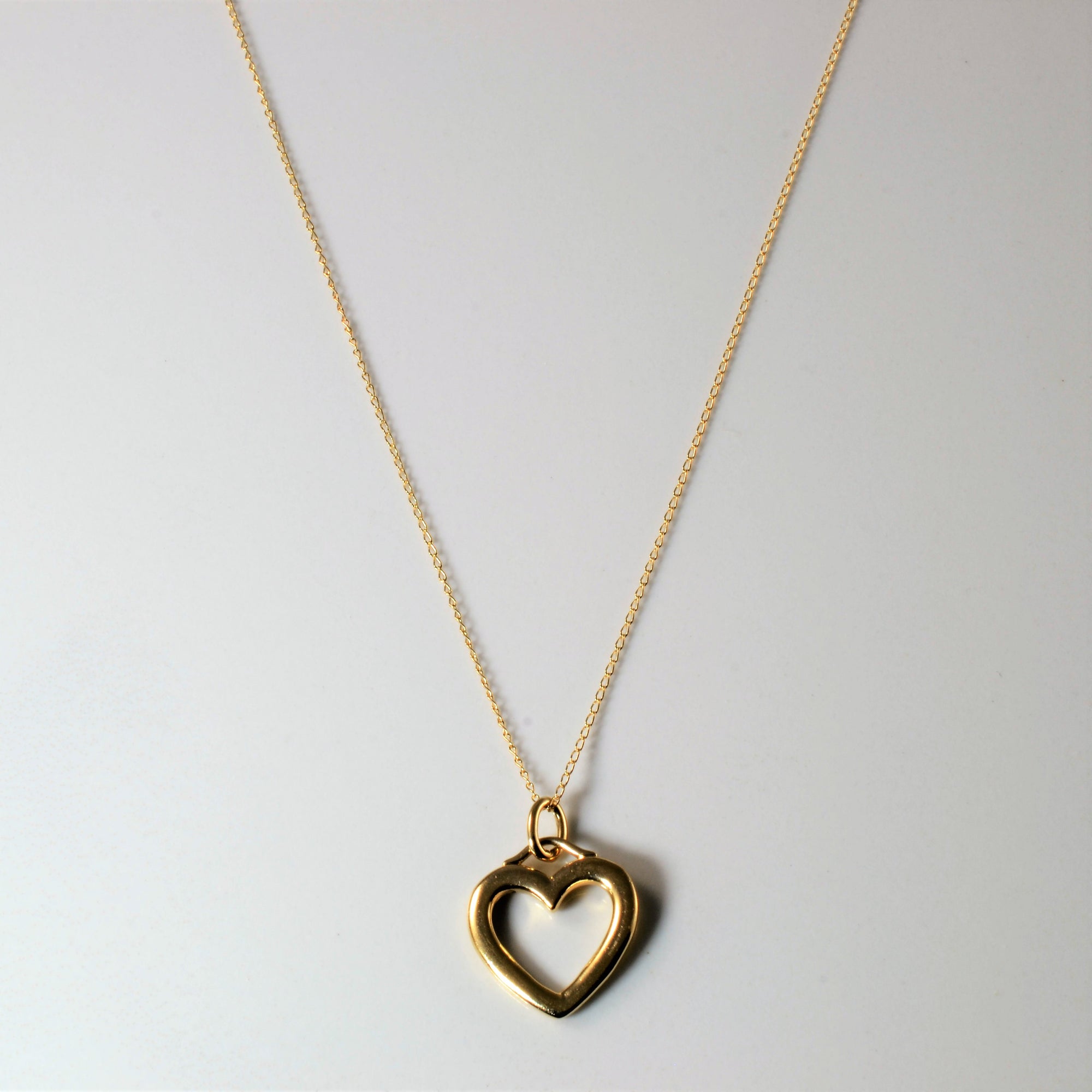 Gold Heart Necklace | 20