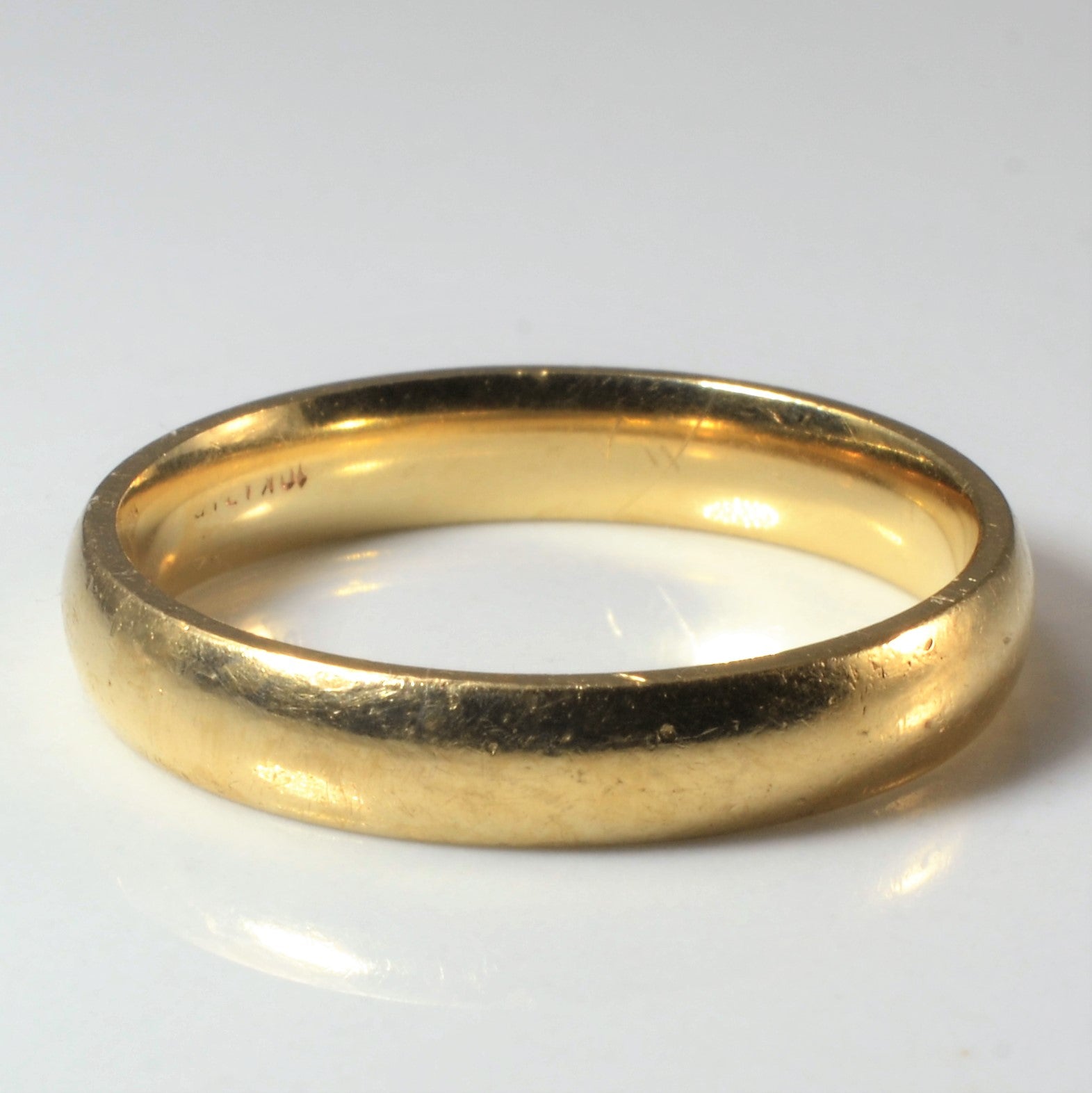 Yellow Gold Plain Band | SZ 9.75 |