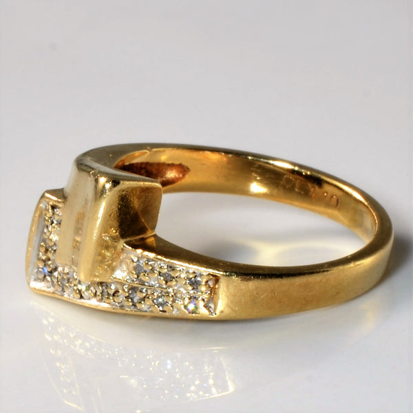 Bypass Diamond Ring | 0.06ctw | SZ 5 |