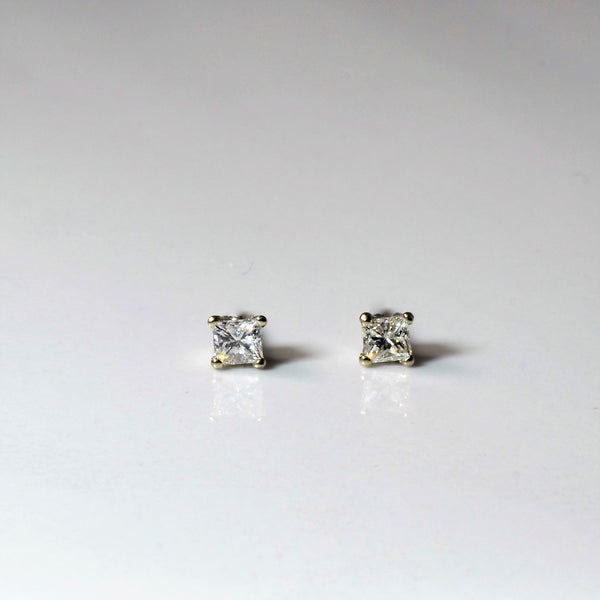 Princess Diamond Stud Earrings | 0.34ctw |