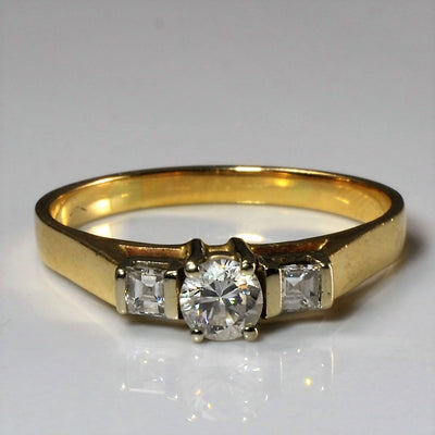 Three Stone Diamond Ring | 0.51ctw | SZ 10.25 |